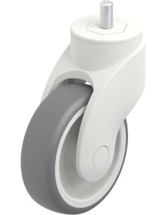 LWK-TPA 101G-GS10 sintetinis pasukamas ratukas 100 mm