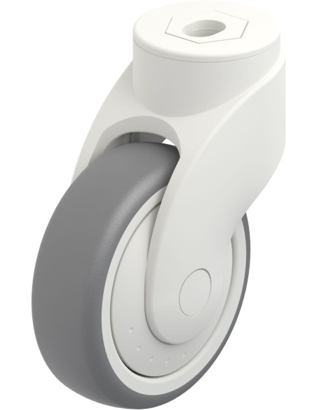 LWK-TPA 101KF-11 pasukamas sintetinis ratukas su gumos ratu