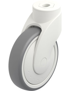 LWK-TPA 126KF-11 sintetinis pasukamas ratukas su guma