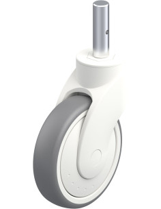 Pasukamas sintetinis ratukas LWK-TPA 126KF-ZA51, 125 mm