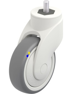 LWKXE-TPA 101XKF-ELS-GSX10 antistatinis pasukamas ratukas