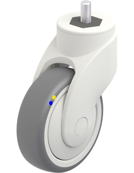 LWKXE-TPA 101XKF-ELS-GSX10 antistatinis pasukamas ratukas