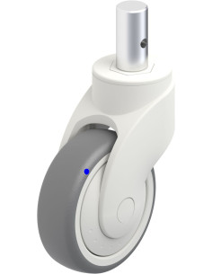 LWKX-TPA 101XKF-ZAX55 pasukamas sintetinis ratukas, 100 mm