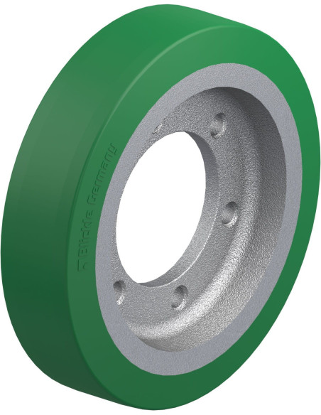 GSTA 404/6 - 400 mm poliuretaninis varantysis ratukas