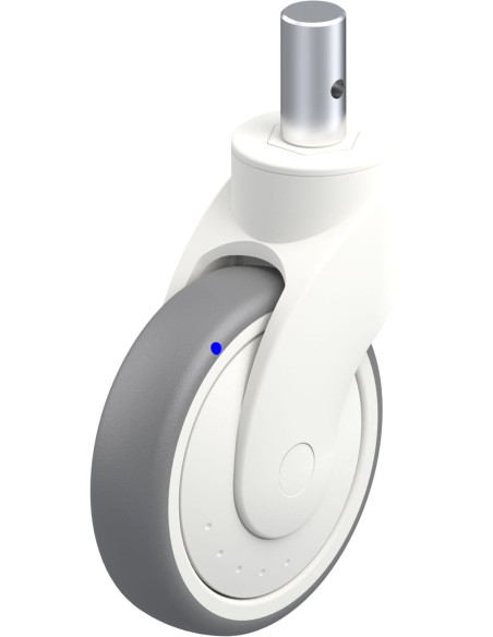 LWKX-TPA 126XKF-ZAX55 pasukamas sintetinis ratukas 125 mm