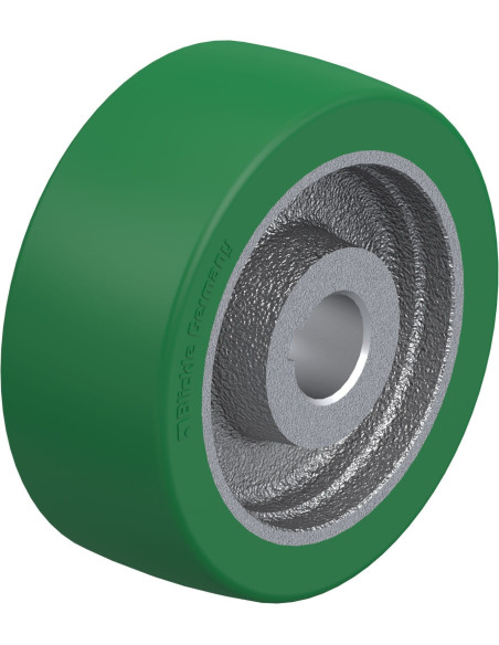 GSTN 100/20H7 varantysis ratukas su poliuretano