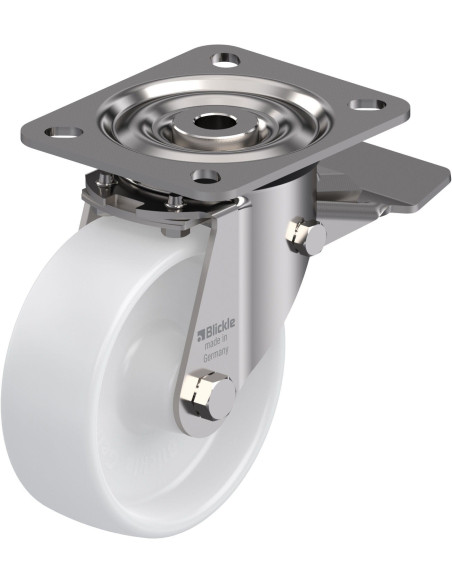 LX-PO 100G-ST pasukamas ratukas su stabdžiais