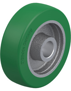 GSTN 150/30H7 varantysis ratas su poliuretano protektoriumi