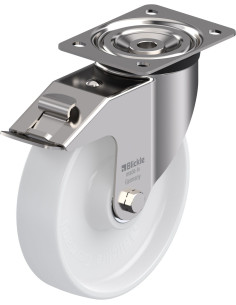 LX-PO 200XK-FI pasukamas ratukas su stabdžiais, 200 mm