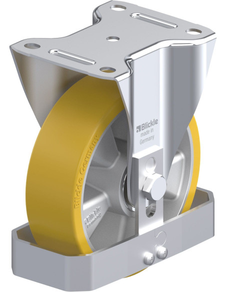 B-ALTH 160K-FS poliuretano fiksuotas ratukas 160 mm