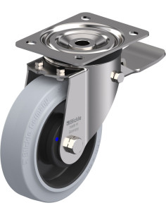 LX-POEV 160XKA-ST-SG - pasukamas ratukas su stabdžiais