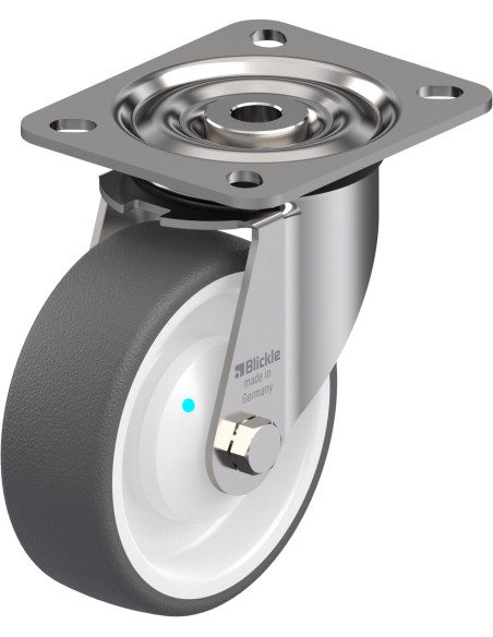 LX-POTH 100KAD poliuretano pasukamas ratukas 100 mm