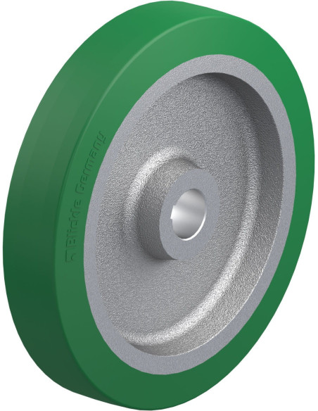 GSTN 402/50H7 varantysis ratas su poliuretano protektoriumi