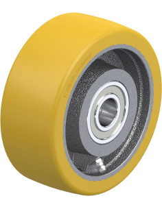 Poliuretano ratukas GTH 127/20-50K, 125x50 mm