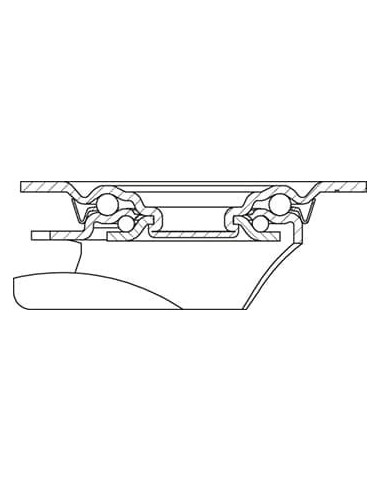 LX-POTHS 200XK - 200 mm pasukamas ratukas iš nerūdijančio