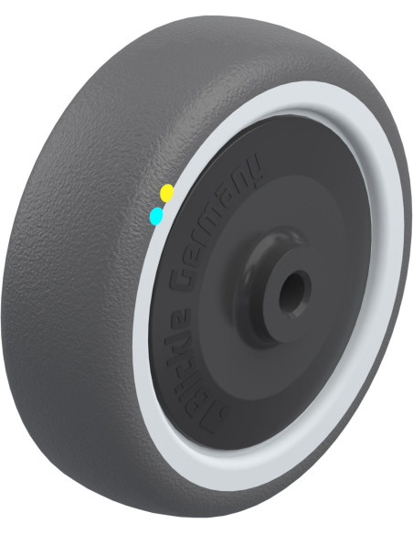 PATH 100/8KFD-ELS - antistatinis poliuretaninis ratas