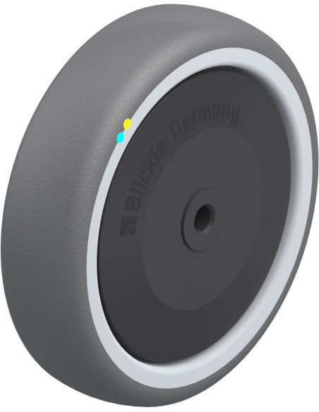 PATH 126/8KFD-ELS - 125 mm poliuretaninis antistatinis ratas