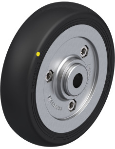 PGV 120/12XR-EL ratas - 120 mm guminis ratukas