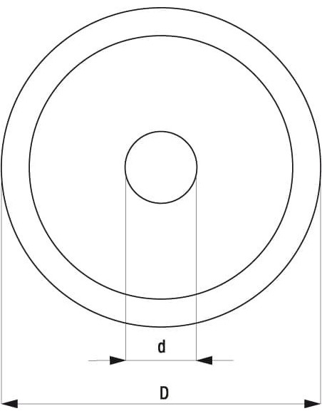 PK 257/20-75G pneumatinė padanga 260x85 mm