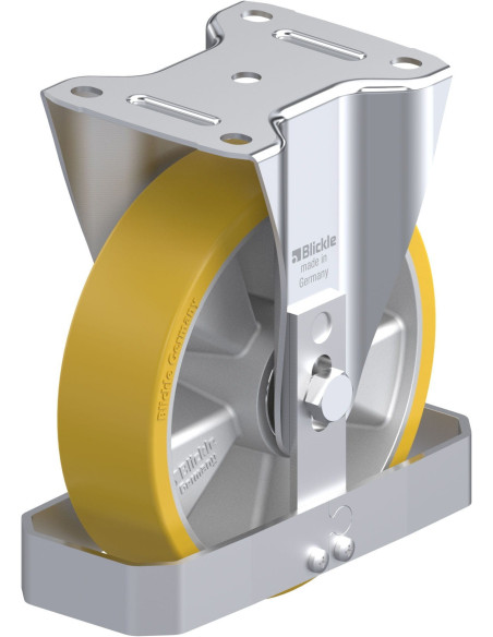 B-ALTH 180K-FS poliuretano fiksuotas ratukas 180 mm