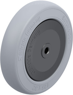 POES 127/8KF-SG ratukas dengtas guma, 125 mm