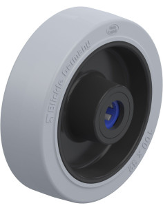 POEV 100/12XR-SG - 100 mm guminis ratas su adatiniu guoliu