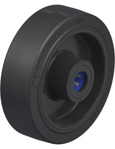 POEV 100/15XR guminis ratas su nailono centru