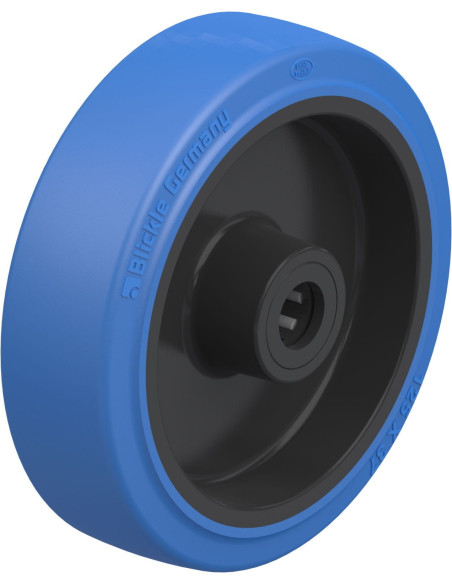 POEV 125/15R-SB guminis ratukas su adatiniu guoliu