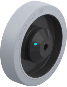 POEV 161/12KAD-SG - 160 mm gumos ratukas su nailono centru