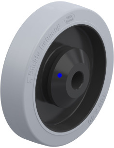 POEV 161/20XKA-SG guminis ratas iš nerūdijančio plieno