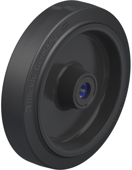 POEV 200/20XR - 200 mm guminis ratas su adatiniu guoliu