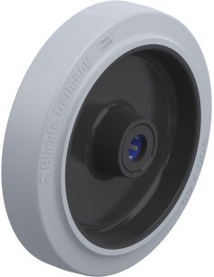 POEV 200/20XR-SG - Nerūdijantis plieno ratas su guma