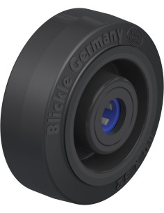 POEV 80/12XR - 80 mm guminis ratas su adatiniu guoliu