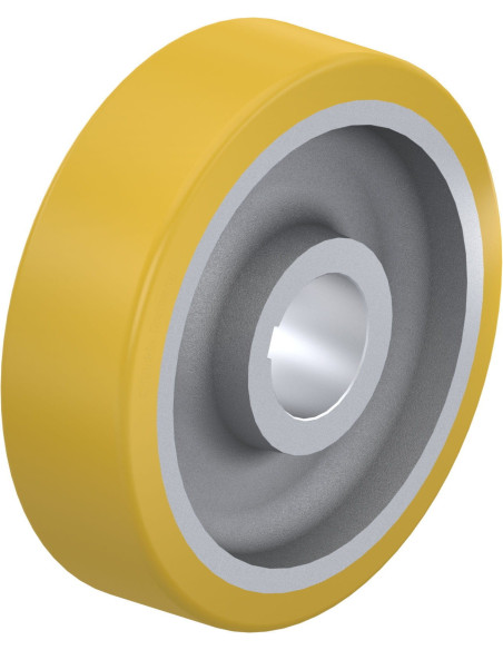 GTHN 1000/250H7 varantysis ratas su poliuretano