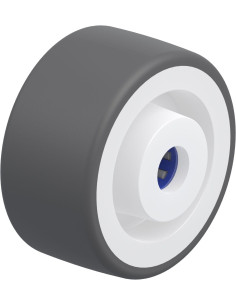 POTH 75/15XR poliuretaninis ratas su nailono centru