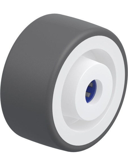 POTH 75/15XR poliuretaninis ratas su nailono centru