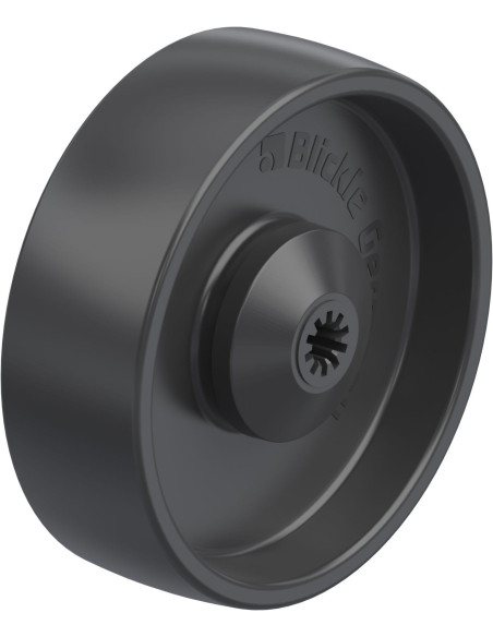 PP 125/8KA sintetinis ratukas su rutuliniu guoliu