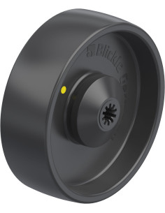 PP 125/8KA-EL - 125 mm antistatinis ratukas