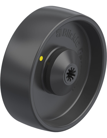 PP 125/8KA-EL - 125 mm antistatinis ratukas