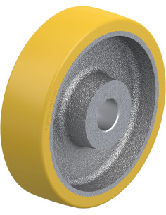 GTHN 180/30H7 varantysis ratas su poliuretano protektoriumi