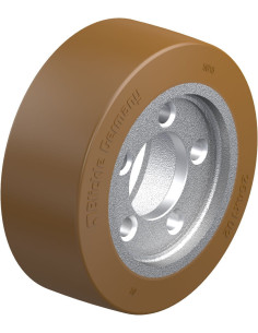 RB 254x102/80-5 ratas krautuvams ir kėlimo technikai