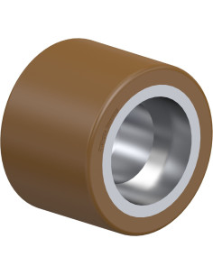 Poliuretaninis ratukas RK-HB 082x065/47x14-65-Z padėklų