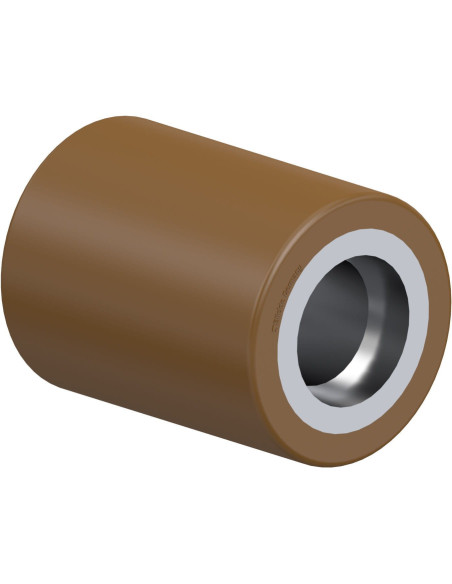 Poliuretaninis ratukas RK-HB 085x070/47x14-70-Z padėklų