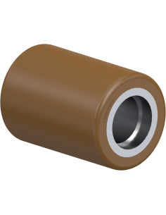 RK-HB 085x075/47x14-75-Z poliuretaninis ratukas padėklų