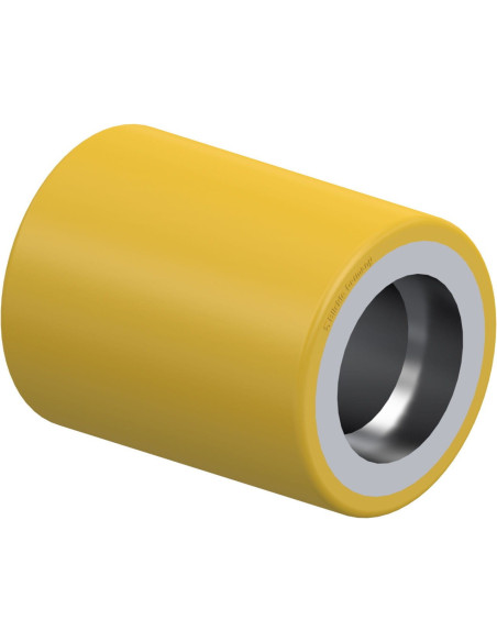 RK-HTH 075x095/47x14-95-Z poliuretaninis ratukas padėklų