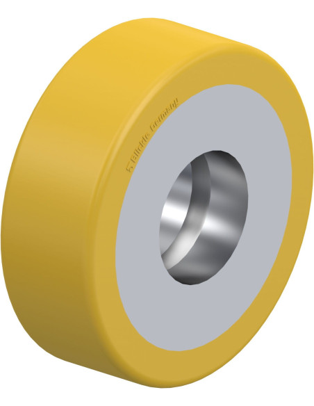 Poliuretaninis ratukas RK-HTH 082x050/47x13-50-Z padėklų