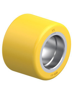 Poliuretaninis ratukas RK-HTH 82x60 mm padėklų krautuvams