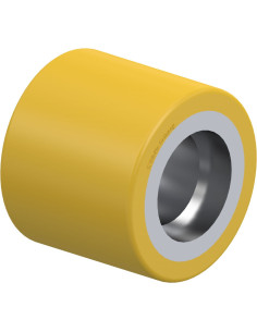 Poliuretaninis ratukas RK-HTH 082x072/47x14-72-Z padėklų