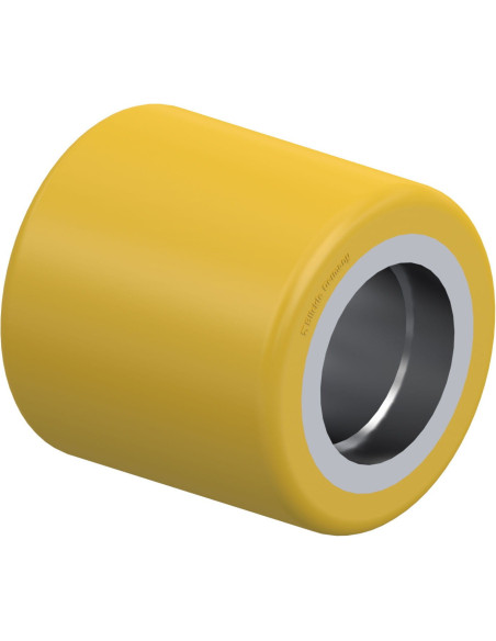 Poliuretaninis ratukas RK-HTH 082x090/47x14-90-Z padėklų