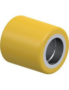 RK-HTH 082x098/47x14-98-Z poliuretaninis ratukas padėklų